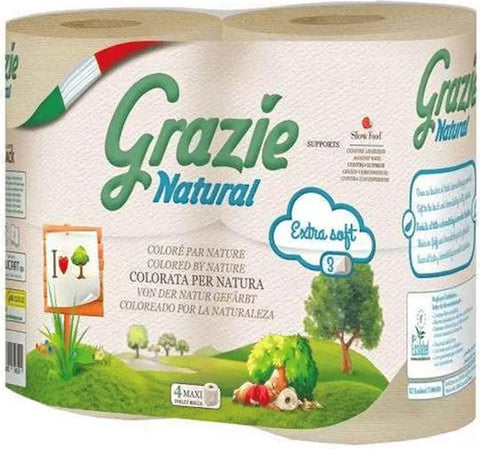 Pack of 4 Toilet Paper - RECYCLING / Χαρτί υγείας - ΑΝΑΚΥΚΛΩΜΕΝΟ