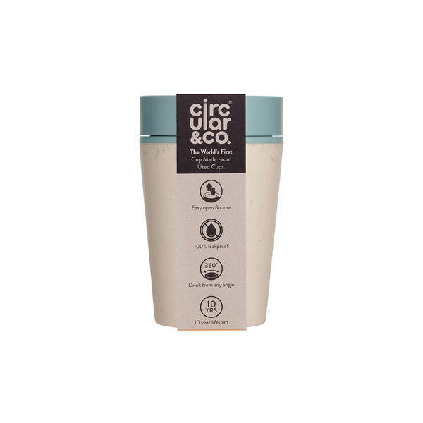 Circular Cup for coffee  - Κούπα καφές - leakproof - 8oz/240ml