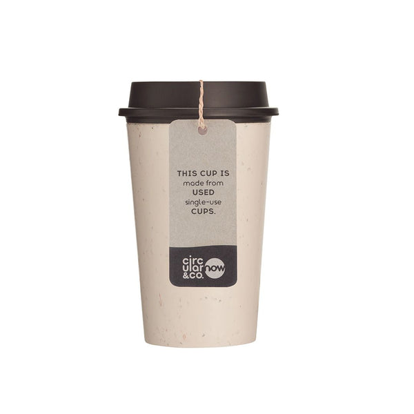 Circular NOW Cup orange - φλιτζάνι για καφέ από ανακυκλωμένα χάρτινα ποτήρια - 350ml