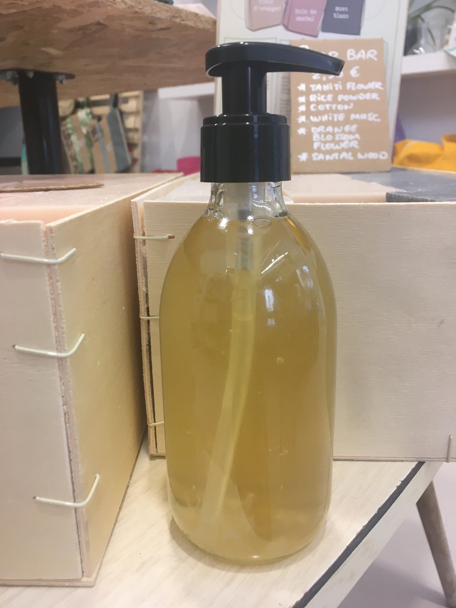Natural Shower Gel with Aloe & Lavender - in bulk / Φυσικό Αφρόλουτρο με Αλόη & Λεβάντα -χύμα
