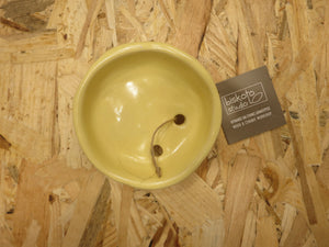 Soap Holder in Ceramic / Σαπουνοθήκη κεραμικη - yellow tripod