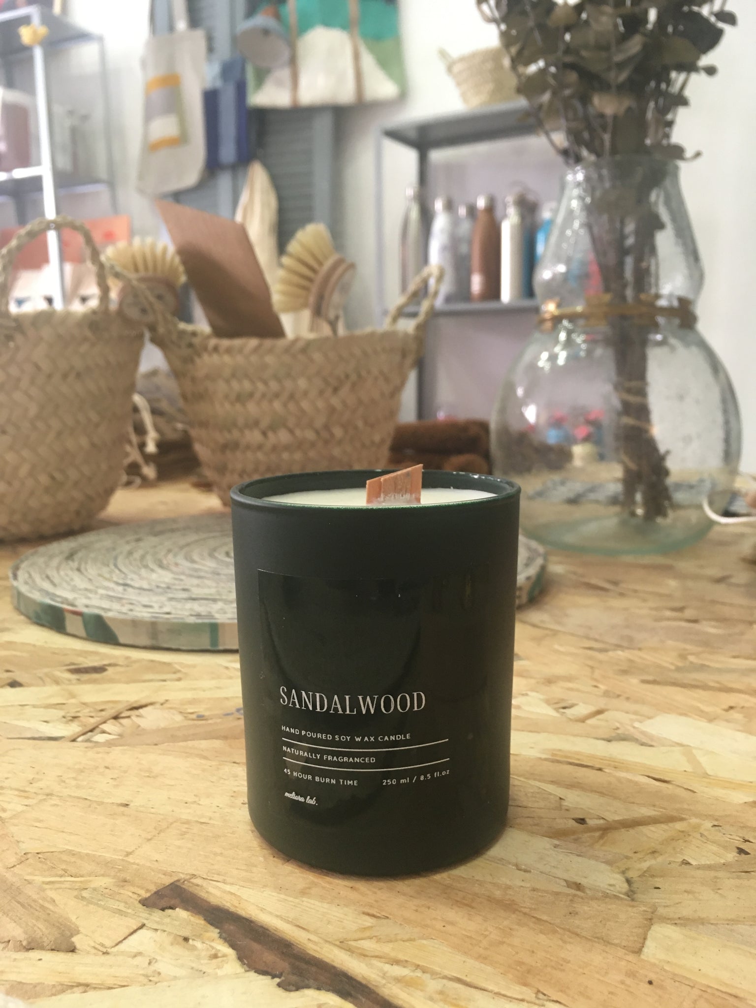 Soy Wax Candle - Κερί σόγιας 190gr / 45hours burn time