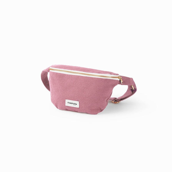 Custine THE WAIST BAG / Τζαντα Μπανανα - Recycled cotton Bois de Rose