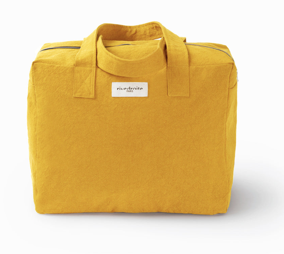 Celestins - The 24-hour Bag / Recycled Cotton - 24ωρη τσάντα απο ανακυκλωμένο βαμβάκι- Mustard