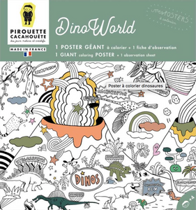 Giant Dinosaurs Colouring Poster  - Γιγαντοαφίσα χρωματισμού δεινοσαύρων
