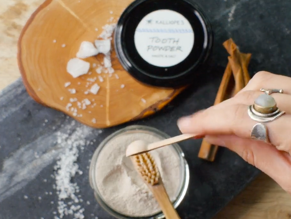 Toothpowder in bulk - Organic / Οδοντόσκονη χύμα - Βιολογική - Kalliope's