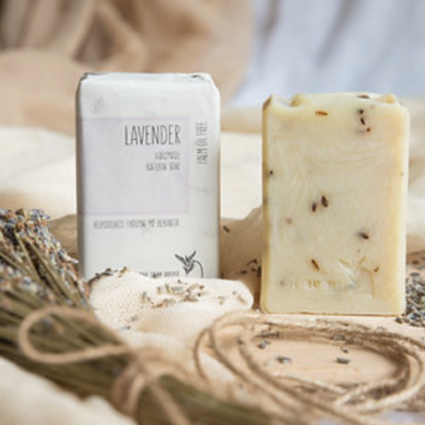 Natural soap with Lavender - Φυσικό σαπούνι με Λεβάντα