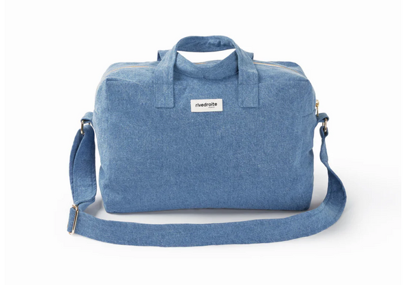 Sauval The City Bag - Upcycled stonewashed Denim