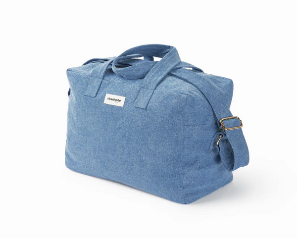 Sauval The City Bag - Upcycled stonewashed Denim