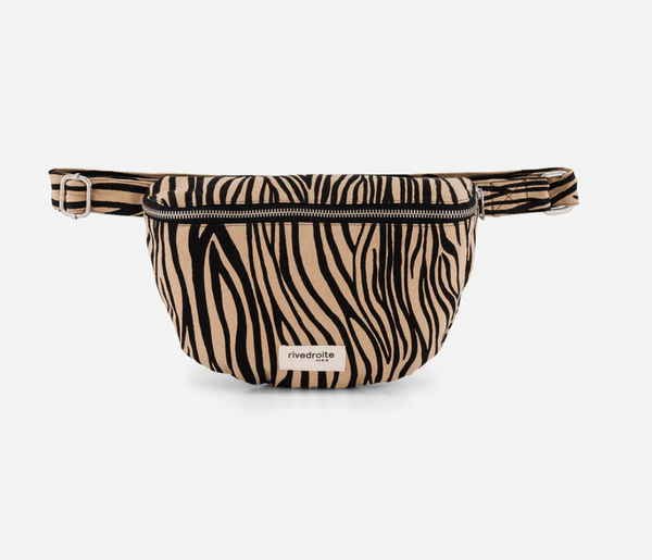 Custine THE WAIST BAG / Τζαντα Μπανανα - Recycled cotton Zebra