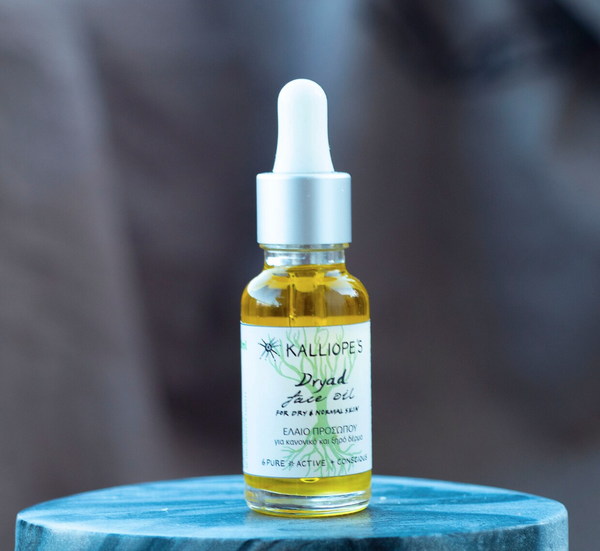 Dryad Face Oil for dry - sensitive or mature skin / Λάδι προσώπου για ξηρό - ευαίσθητο η ώριμο δέρμα -Kalliopes - 20ml