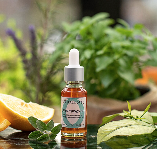 Herbal Acne Repair Organic Oil | Spot Treatment / Βιολογικό Έλαιο Επιδιόρθωσης Ακμής | Θεραπεία κηλίδων - Kalliopes - 20ml