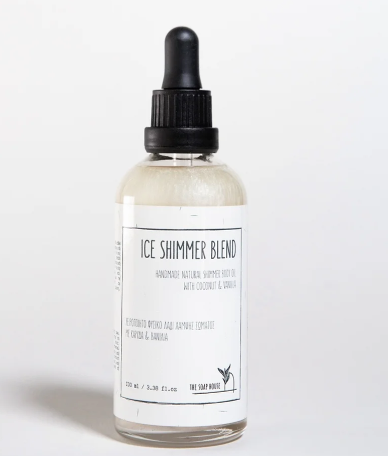 Dry Shimmer Oil "Ice Shimmer Blend" / Ξηρό Λάδι Λάμψης "Ice Shimmer Blend" - 100ml