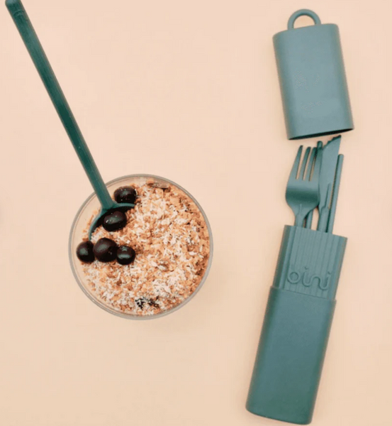 BINI Cutlery KIT - GREEN -  ΣΕΤ μαχαιροπήρουνων BINI - ΠΡΑΣΙΝΟ