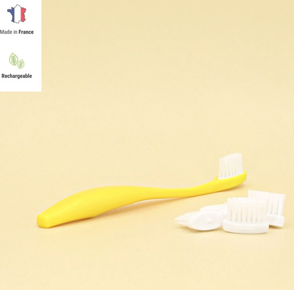 Children Refillable Toothbrush in bioplastic - Παιδική οδοντόβουρτσα σε βιοπλαστική