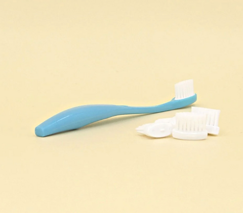 Children Refillable Toothbrush in bioplastic - Παιδική οδοντόβουρτσα σε βιοπλαστική