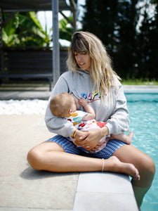 DOPE HOODIE SWEATSHIRT - Breastfeeding - Nursing sweatshirt / Φούτερ θηλασμού