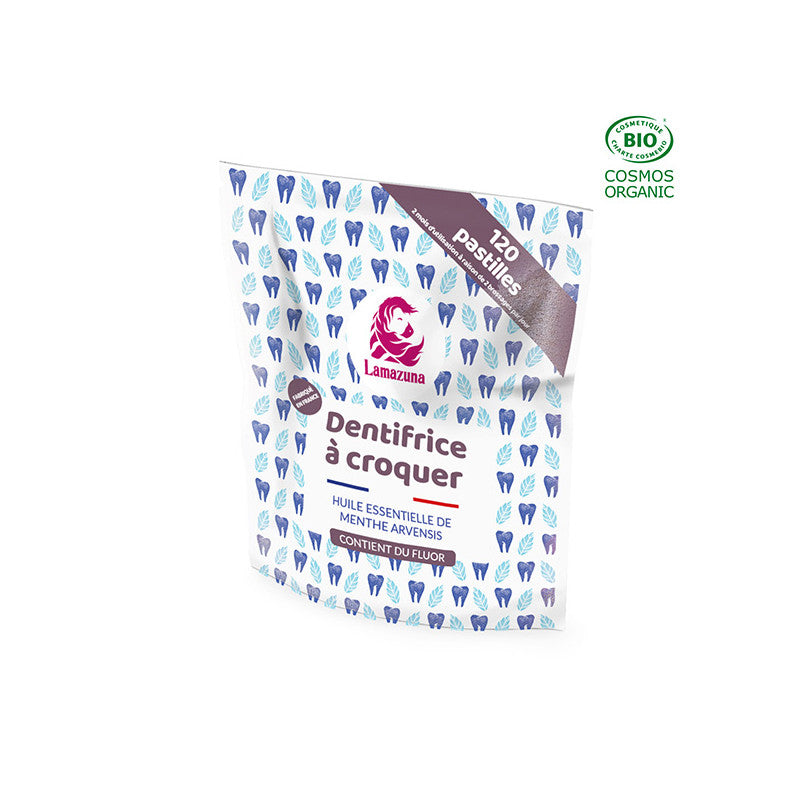 Toothpaste tabs - Wild mint / ταμπλέτες οδοντόκρεμας - Άγρια μέντα