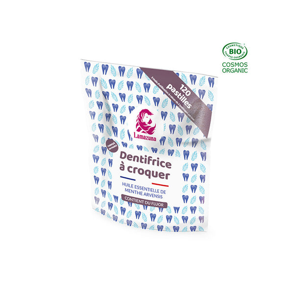 Toothpaste tabs - Wild mint / ταμπλέτες οδοντόκρεμας - Άγρια μέντα