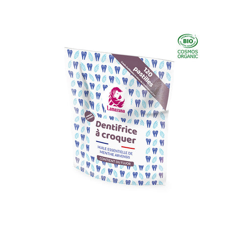 Toothpaste tabs - Wild mint / ταμπλέτες οδοντόκρεμας - Άγρια μέντα
