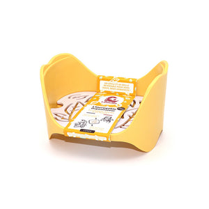 Incredible Organiser for solid cosmetics in bioplastic - Yellow - Σαπουνοθηκη για στερεά καλλυντικά σε βιοπλαστικό - Κίτρινο