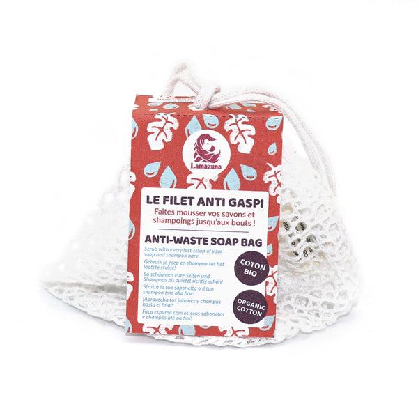Anti-waste soap bag - Lamazuna / Σακούλα σαπουνιού και απολέπιση