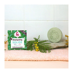 Solid shampoo for oily hair – with Spirulina and green clay -  Στερεό σαμπουάν για λιπαρά μαλλιά – με Σπιρουλίνα και πράσινο άργιλο