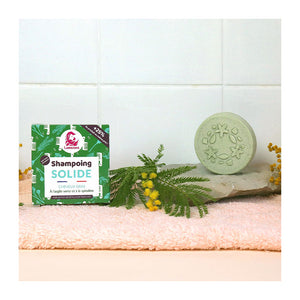 Solid shampoo for oily hair – with Spirulina and green clay -  Στερεό σαμπουάν για λιπαρά μαλλιά – με Σπιρουλίνα και πράσινο άργιλο