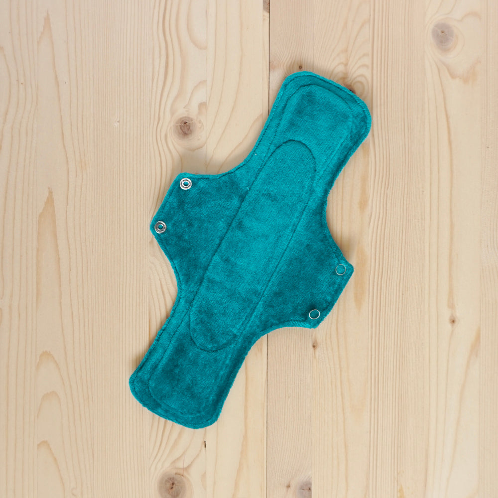 Reusable Period Pad XL / Bamboo Velvet - Επαναχρησιμοποιήσιμο σερβιέτα υφασμάτινη XLarge / βελουτέ μπαμπού