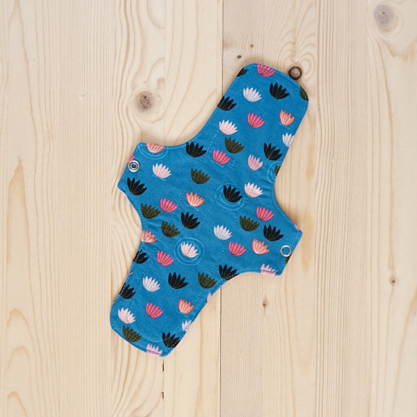 Reusable Period Pad made of organic cotton -L / Yφασμάτινη σερβιέτα περιόδου από βιολογικό βαμβάκι- L